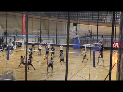 Luca #14, PAKMEN 16U, gold medal game hits, at 17U Championship A, Milton Jan 2017