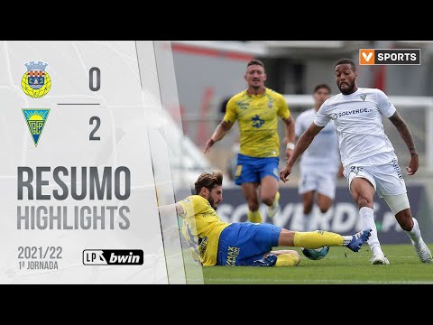 Highlights | Resumo: FC Arouca 0-2 Estoril Praia (Liga 21/22 #1)