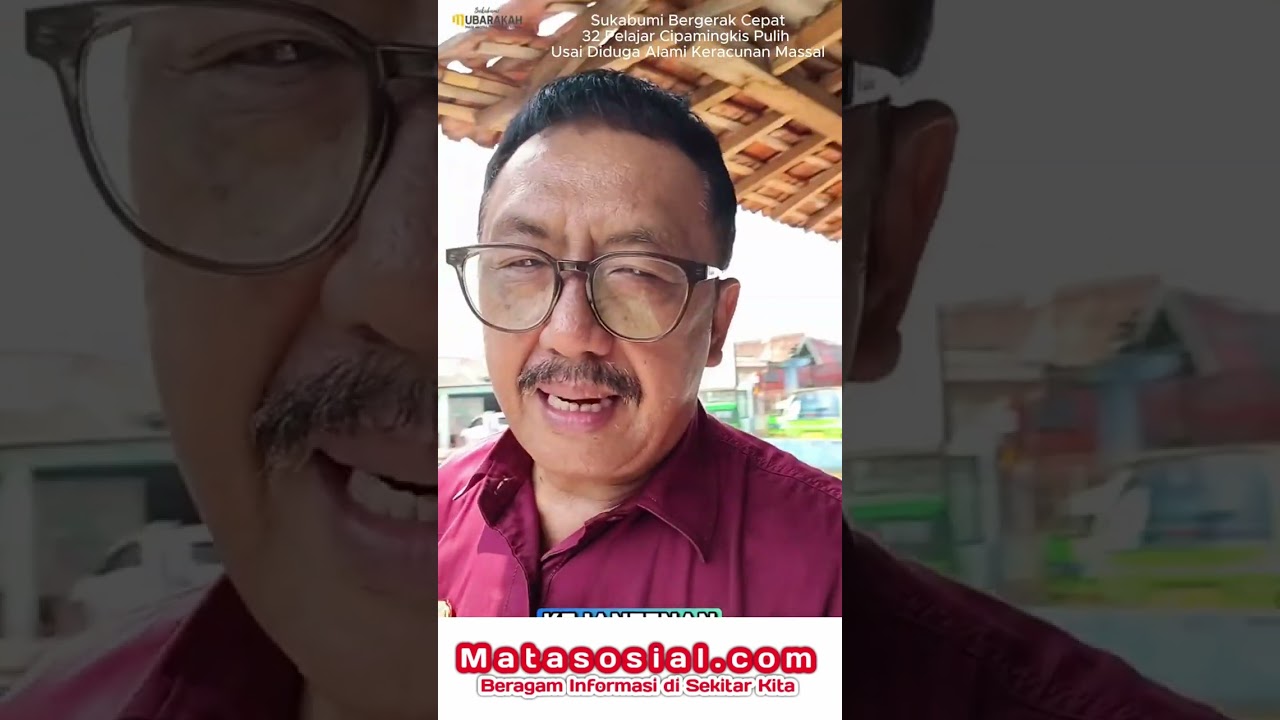 Sukabumi Bergerak Cepat: 32 Pelajar Cipamingkis Pulih Usai Diduga Alami Keracunan Massal