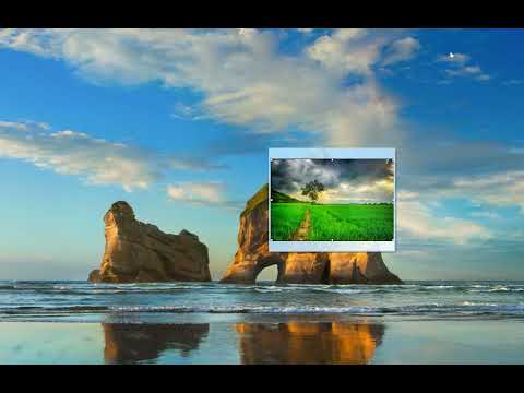 Inserting pictures into desktop sticky notes in Windows
