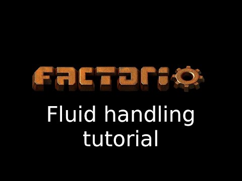 [EN] Factorio tutorial: Fluid handling