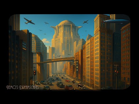 The Future That Never Came | 1927 Metropolis | A Retro-futuristic Dreamscape w/ Vintage Oldies Music