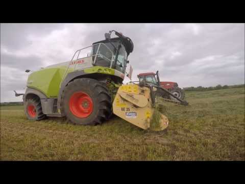 Ensilage d'herbe 2016 ( GOPRO ) puy de dome