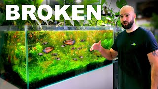 This Aquarium Broke Me! Flooding, Aggressive Fish, Tanks Failing