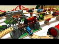 Brio Thomas The Wooden Train 2 Stations A Waterfall And A Big Bridge 3 Courses