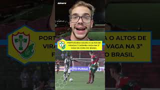 Portuguesa goleia o Altos de virada e carimba vaga na 3ª fase da Copa do Brasil