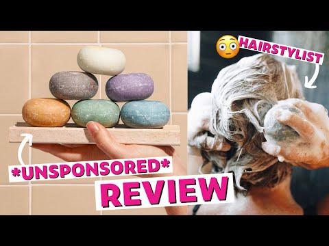 The Earthling Co. Shampoo Bar Review 👉🏻 WEIRDEST Shampoo I've EVER TRIED