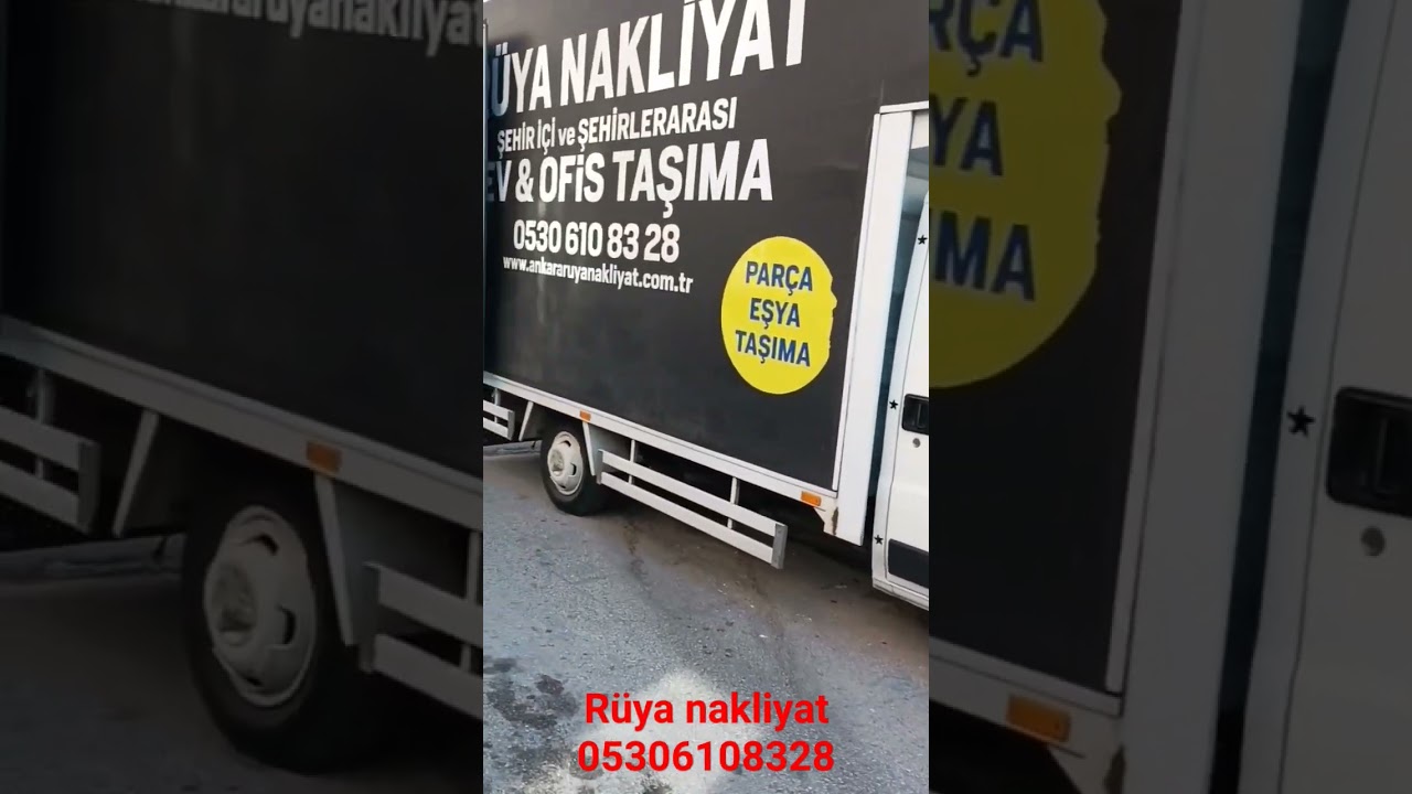 Rüya nakliyat şehir içi şehir dışı nakliye yapılır parça eşya taşınır..