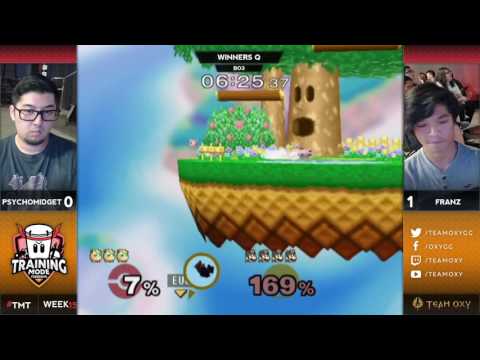 TMT 15 - Franz (Dr. Mario) VS PsychoMidget (Puff) - SSBM Winners Quarters - Smash Melee