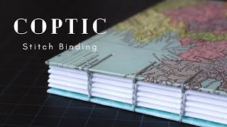How To Coptic Binding Tutorial | DIY Bookbinding | Easy Step by Step