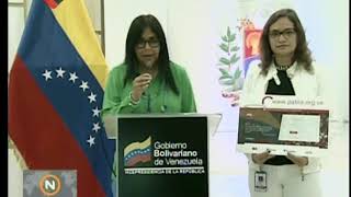 Delcy Rodríguez: All Pensioners Will Receive Conversion Bonus and Pensions via Patria System