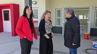 Con fondos rionegrinos se retomó la obra de la ESRN 161 de Cipolletti