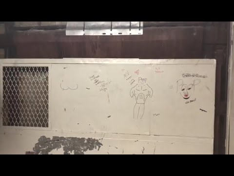 Vintage Montgomery Traction Freight Elevator @ UPMC Presbyterian - Pittsburgh, PA.