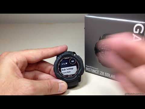 Garmin Instinct 2X | Start and Stop an Activity (Basics)