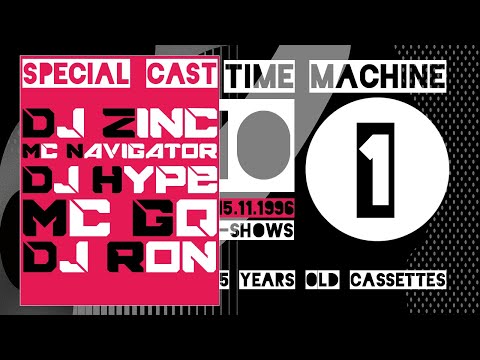RADIO ONE - ONE IN THE JUNGLE #26 [ MC NAVIGATOR, GQ & DJ Zinc,  Hype & Ron 15//11//1996 ] Soho live