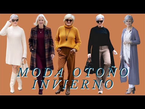 Moda Otoño-Invierno para Mujeres Maduras: Elegancia y Confort a Cualquier Edad #modafeminina #moda