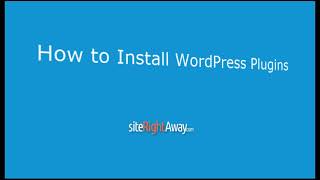 How to Install WordPress Plugin