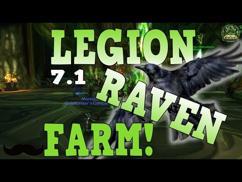 Legion: Raven Farming - Amazing StoneHide Leather Farming!