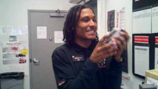 Carl at Riverside Lowes Pumped abot the Droid X