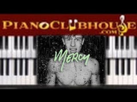 🎹 How to play "MERCY" by Shawn Mendes (easy piano tutorial lesson)