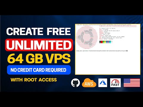 Get Unlimited Lifetime VPS WITH ROOT ACCESS 24/7