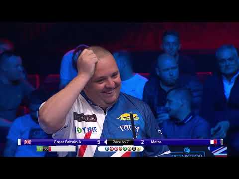 Great Britain vs Malta | 2019 World Cup of Pool | First Round