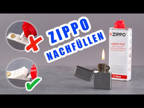 How to Refill a Zippo Fuel Lighter (Step-by-Step) 🔥