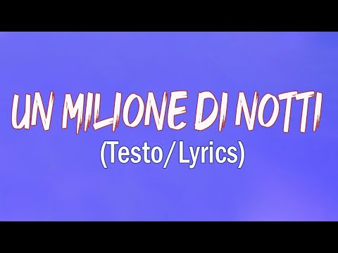 Mr.Rain, CLARA - UN MILIONE DI NOTTI (Testo/Lyrics)