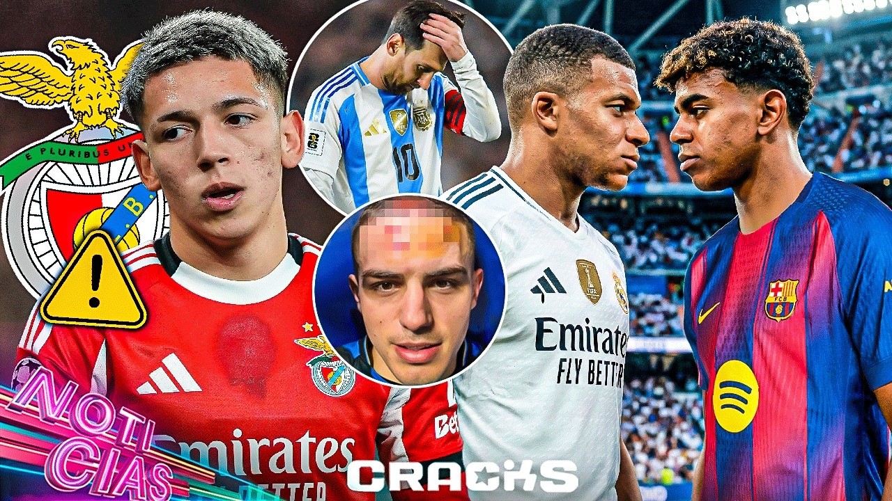 Confiesa insulto a Vini; Benfica reacciona | ¿Habrá Clásico? Barça tiene ventaja | Messi: “Me cag#é”