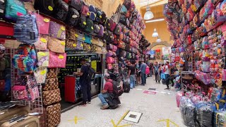 Pasaje Sandino aquí compran los mayoristas y tiendas del centro cdmx mochilas escolares // Alyba