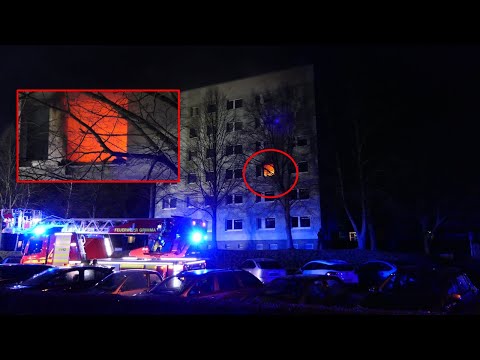 Wohnungsbrand Grimma