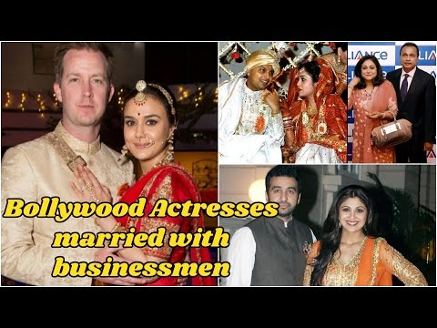 Top Bollywood Actresses who Married with Businessmen Video