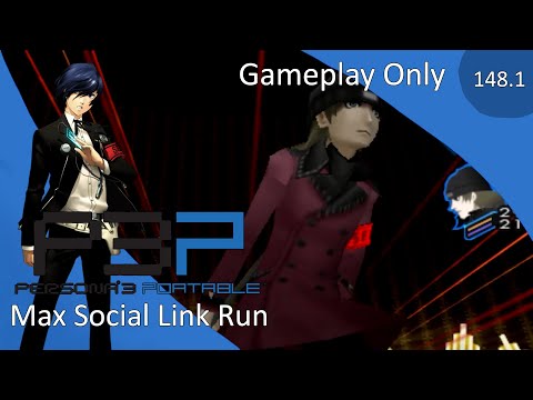 [Gameplay] Persona 3 Portable (Male) ~ Day 148.1 ~ Sept 24 Tartarus (Max Social Link Walkthrough)