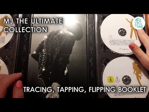 ASMR Tracing, Tapping, Flipping Booklet (+clock ticking) | MJ The Ultimate Collection Box Set