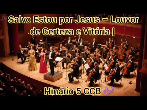 Salvo Estou por Jesus – Hinário 5 CCB | Versão Lírico Orquestral Inspiradora 🎶✨