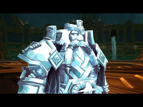 8.1.5 Heart of Azeroth Cutscene. Magni Meets MOTHER
