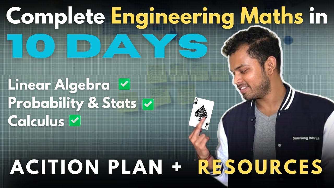 How to complete Engineering Mathematics for GATE | Full Action Plan and Resources