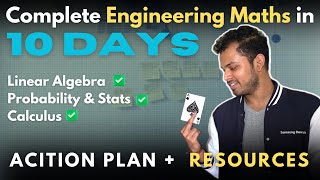 How to complete Engineering Mathematics for GATE | Full Action Plan and Resources
