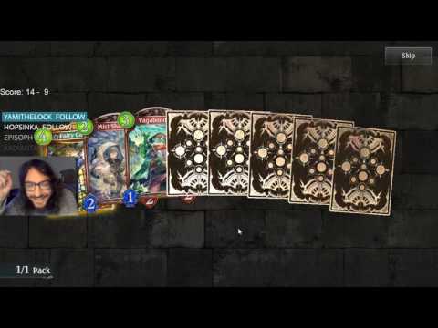 [Shadowverse] Prep Shows His Viewers How to Open Packs