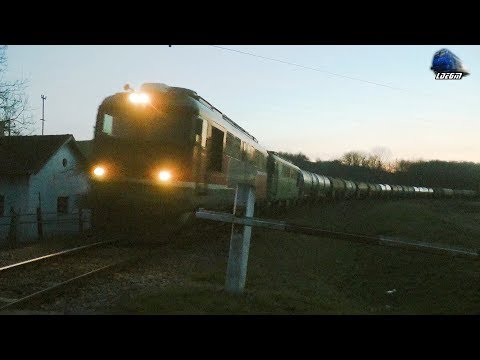 Marfar CFR MARFĂ Freight Train pe Seară Spre/on Evening to Șimleul Silvaniei - 20 March 2020
