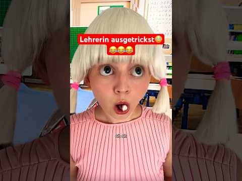 Lehrerin ausgetrickst😳😂 #shorts #shortvideos #comedy #lustigevideos #lustig #humor #reels #funny