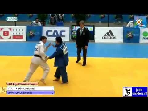 Judo: Andrea Regis (ITA) - Shohei Ono (JPN) [-73kg]