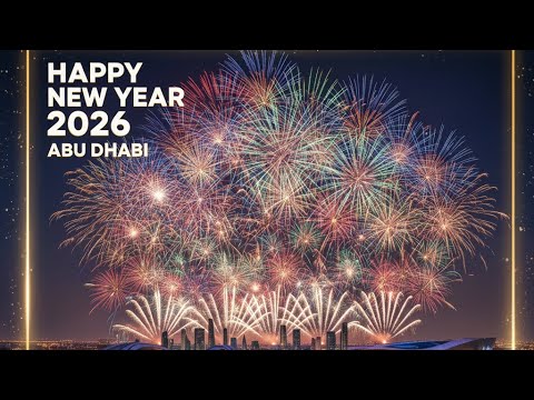 LARGEST FIREWORKS SHOWS IN THE WORLD | Abu Dhabi 2026 Sheikh Zayed Festival New Year 2026 Fireworks 