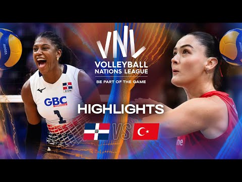 Dominican Republic 🇩🇴 vs. Türkiye 🇹🇷 - Highlights | Week 2 | Women's VNL 2025