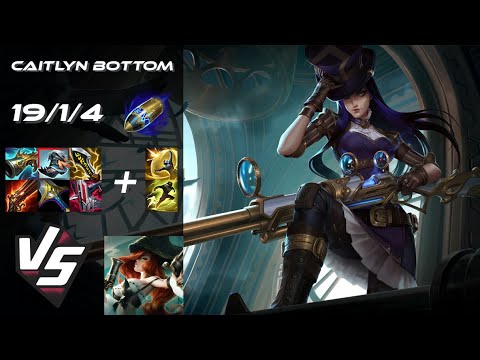 BOTTOM Caitlyn vs Miss Fortune - EU Grandmaster Patch 25.S1.3