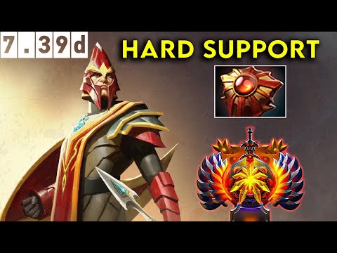 Silencer Immortal Hard Support - Dota 2 Patch 7.39d Pro Pub Gameplay