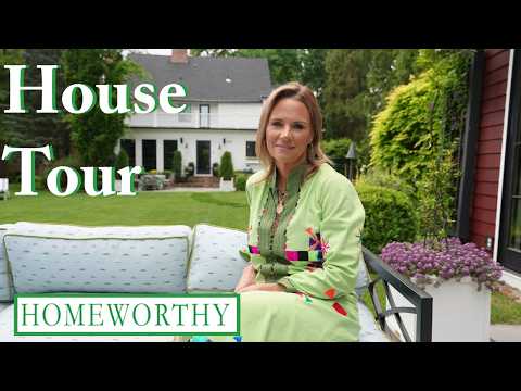 HOUSE TOUR | A Bungalow-Style Colonial Home with An English Garden