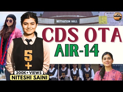 Niteshi | CDS OTA  AIR-14 🪖| " I started preparing from 0 📈" | Detailed Interview #cdstopper.