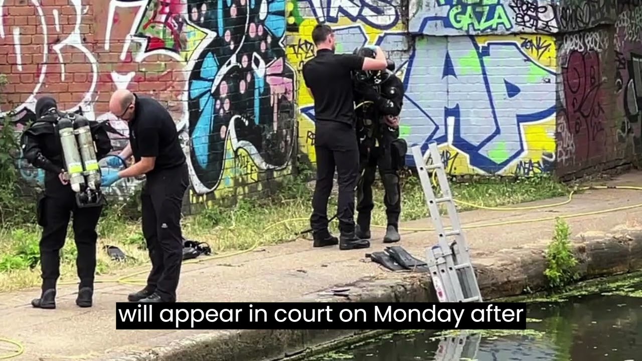 Three teenagers aged 14, 15 and 17 are charged with murder after boy found dead in West London canal