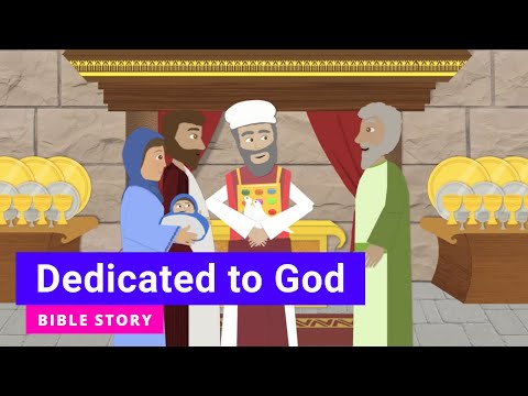 Bible story "Dedicated to God" | Kindergarten Year B Quarter 4 Episode 13 | Gracelink